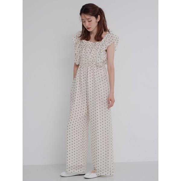 『セール実施中』参考価格：8，800円発売時期：2024年06月コンディション：B（目立つ使用感なし）使用感が少ない、または気にならないアイテム全体的：汚れ参考商品名：tiny ribbon allinone【高身長サイズM/低身長サイズS...