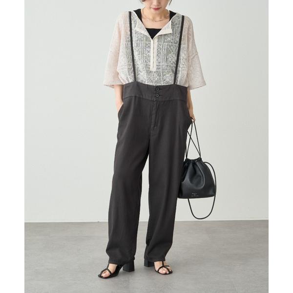 『セール実施中』参考価格：12，100円発売時期：2025年06月コンディション：C（やや使用感あり）使用感があり、やや気になる傷や汚れがあるアイテム全体的：色あせ参考商品名：細紐サロペット参考品番：0251020370【商品に関する注意事...