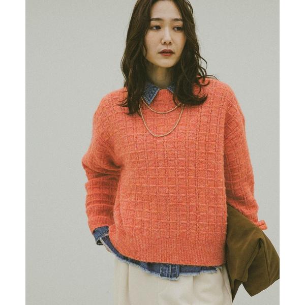 『セール実施中』ZOZO問い合わせ番号:100448297ショップ:GLOBAL WORK，グローバルワークブランド:GLOBAL WORK，グローバルワーク商品名:モヘヤタッチ編み柄クループルオーバー/581175カテゴリ:トップス&gt...