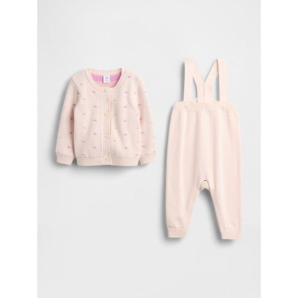 『タイムセール実施中』ZOZO問い合わせ番号:100449885ショップ:GAP，ギャップブランド:GAP，ギャップ商品名:ニットカーディガン コーデセット (ベビー)カテゴリ:ジャケット/アウター>セットアップブランド品番:8456...