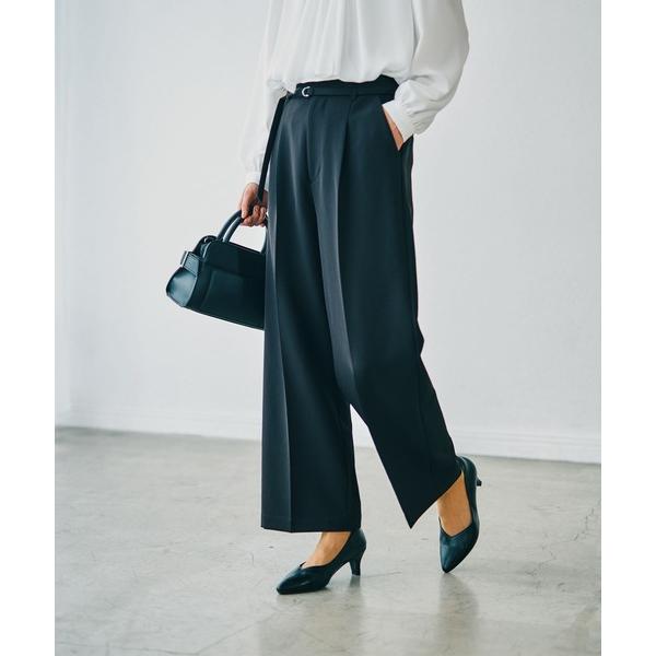 ZOZO問い合わせ番号:100450279ショップ:LEPSIM，レプシィムブランド:LEPSIM，レプシィム商品名:【入卒式／セレモニー】Wクロスベルト付きワイドパンツ　598344カテゴリ:パンツ>その他パンツブランド品番:598...