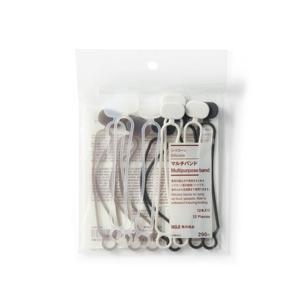 ZOZO問い合わせ番号:100450293ショップ:無印良品，ムジルシリョウヒンブランド:無印良品，ムジルシリョウヒン商品名:シリコーン　マルチバンド　１２本入りカテゴリ:食器/キッチン>キッチンツールブランド品番:455058437...
