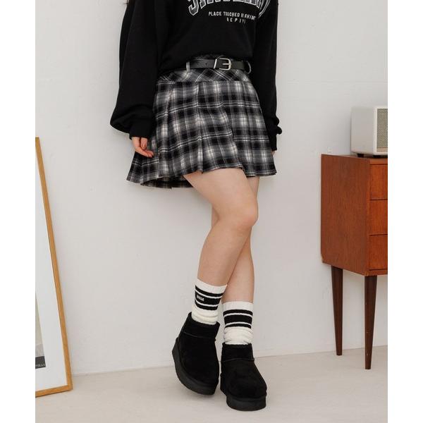 『タイムセール実施中』ZOZO問い合わせ番号:100450805ショップ:repipi armario，レピピアルマリオブランド:repipi armario，レピピ アルマリオ，10C REPIPI，ジューシーレピピ商品名:ベルト付きチェ...