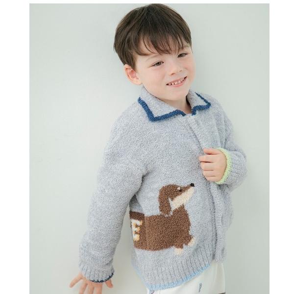 『タイムセール実施中』ZOZO問い合わせ番号:100481472ショップ:gelato pique，ジェラート　ピケブランド:gelato pique，ジェラートピケ商品名:【KIDS】ベビモコダックスフンドジャガードカーディガンカテゴリ:...