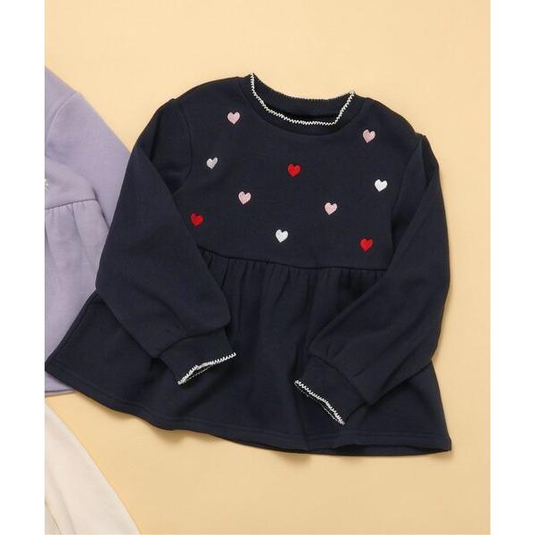 ZOZO問い合わせ番号:100483997ショップ:F.O.Online Store，エフオーオンラインストアブランド:apres les cours，アプレレクール商品名:【WEB限定/あったか】裏シャギーペプラム刺繍トレーナーカテゴリ:...