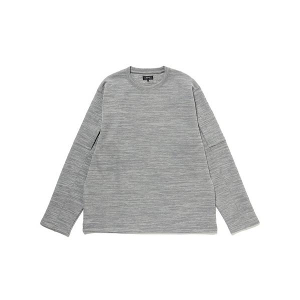 tシャツ ダブルフェイス リブ ロングスリーブ メンズ レディース