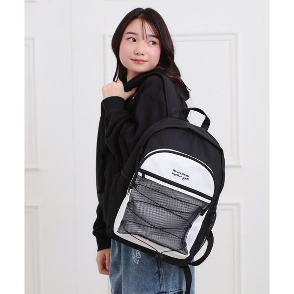 『セール実施中』ZOZO問い合わせ番号:100490112ショップ:PINK-latte，ピンク ラテブランド:PINK-latte，ピンクラテ商品名:【本体容量約20L】ドローメッシュリュックカテゴリ:バッグ>バックパック/リュック...