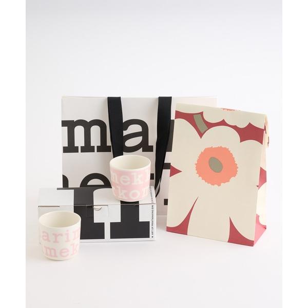 ZOZO問い合わせ番号:100493050ショップ:marimekko，マリメッコブランド:marimekko，マリメッコ商品名:【Gift set】《JAPAN EXCLUSIVE》Logo / coffee cup 2pcsカテゴリ:食...