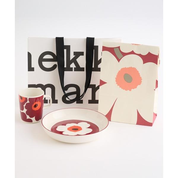 ZOZO問い合わせ番号:100493051ショップ:marimekko，マリメッコブランド:marimekko，マリメッコ商品名:【Gift set 】Unikko / mug ＆ plate setカテゴリ:食器/キッチン>食器ブラ...