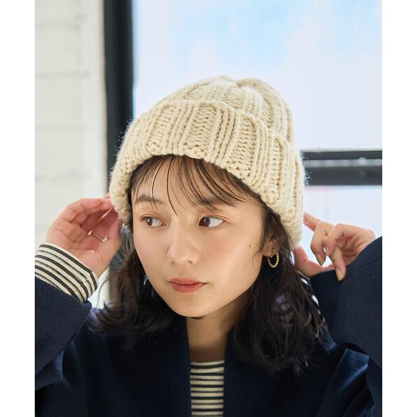 『タイムセール実施中』ZOZO問い合わせ番号:100493216ショップ:FREAK'S STORE，フリークスストアブランド:FREAK'S STORE，フリークスストア商品名:太編み ニットキャップカテゴリ:帽子>ニットキャップ/...