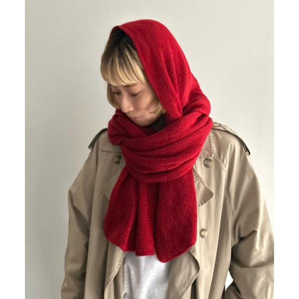 マフラー ストール 「UNISEX」ソフトニット ボリュームマフラー（巻き方動画あり） レディース メンズ