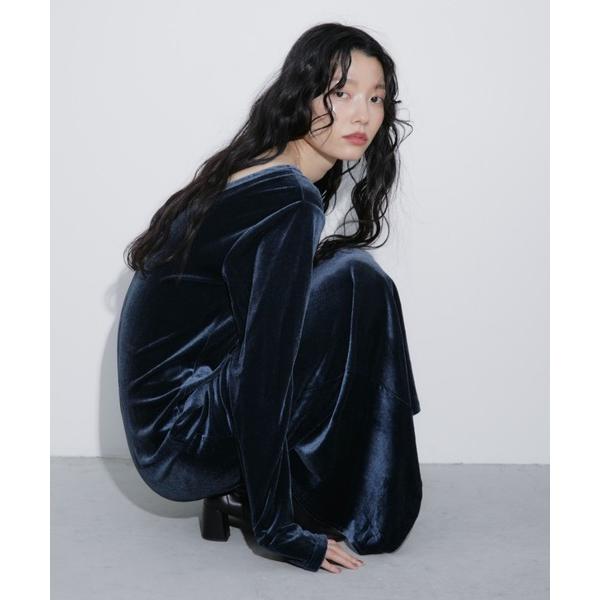 ZOZO問い合わせ番号:100513587ショップ:YARD PLUS/AUNT MARIE'S，ヤードプリュス/アントマリーズブランド:Aunt Marie's，アントマリーズ商品名:バックオープンベロアロングワンピースカテゴリ:ワンピー...