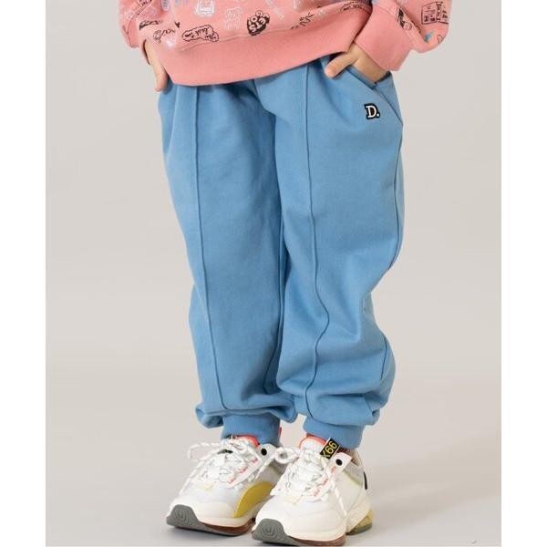 『セール実施中』ZOZO問い合わせ番号:100524148ショップ:petit main，プティマインブランド:and D. petit main，アンドディープティマイン商品名:ワンポイントジョグパンツカテゴリ:パンツ>その他パンツ...