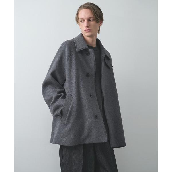 ステンカラーコート コート 「STUDIOUS」Cashmere Beaver Short Coat/カシミアビーバーショートステンカラーコート