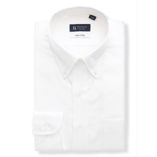 『タイムセール実施中』ZOZO問い合わせ番号:100524870ショップ:SUIT SQUARE，スーツスクエアブランド:SUIT SQUARE，スーツスクエア商品名:ワイシャツ 長袖 ノンアイロン ボタンダウンカラー 無地 ドレスシャツカ...