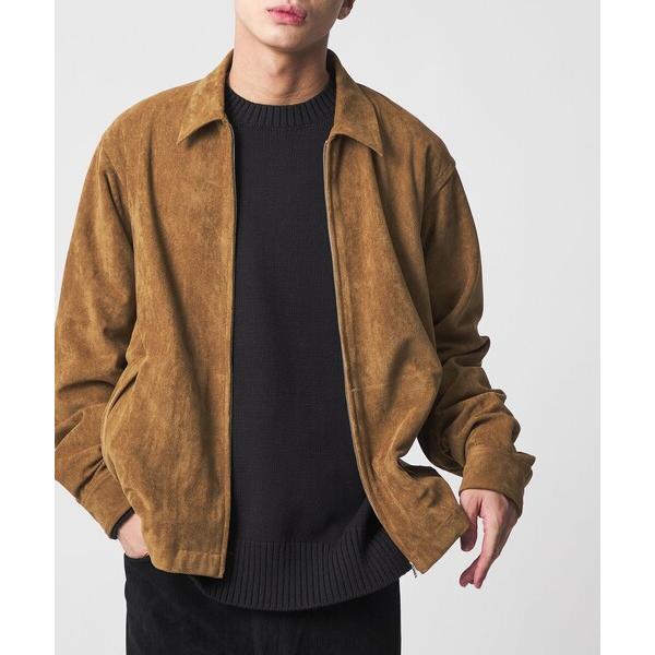 ZOZO問い合わせ番号:100525029ショップ:CITEN，シテンブランド:CITEN，シテン商品名:＜CITEN＞スウェードライクジップシャツブルゾンカテゴリ:ジャケット/アウター>ブルゾンブランド品番:42516000006素...