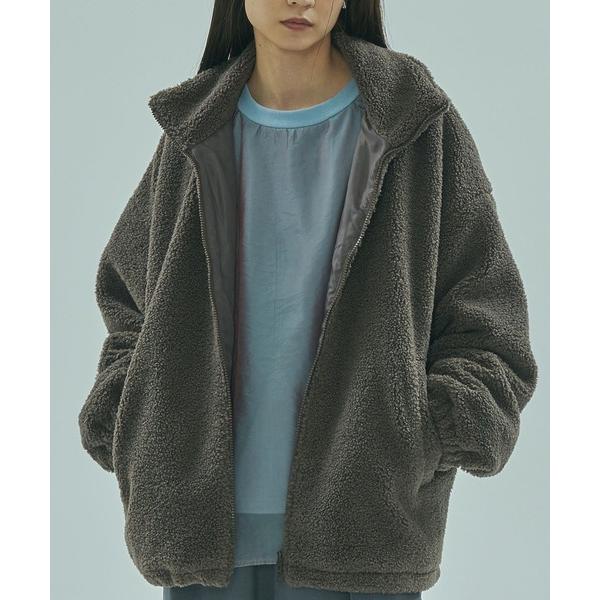 コート アウター ZIP-UP BOA JACKET レディース