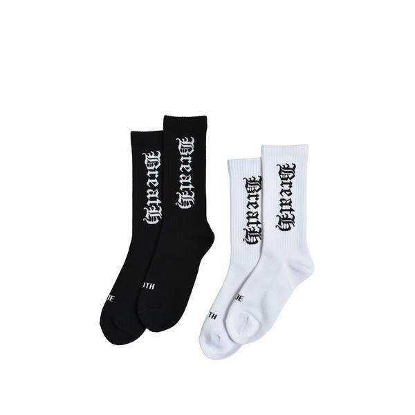 靴下 OLD ENGLISH LOGO SOCKS 2PACK メンズ レディース