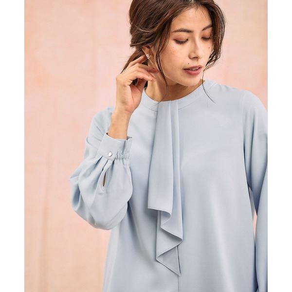 ZOZO問い合わせ番号:100618027ショップ:GLOBAL WORK，グローバルワークブランド:GLOBAL WORK，グローバルワーク商品名:キレイつづくボウタイ風ブラウス/581015カテゴリ:トップス>シャツ/ブラウスブラ...