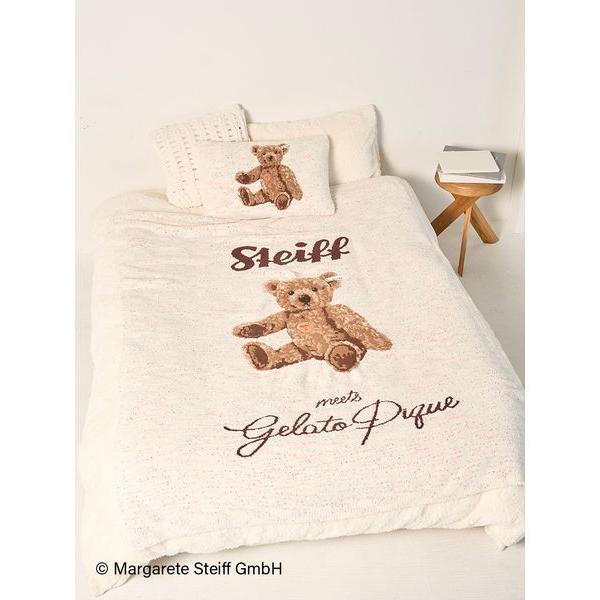 ZOZO問い合わせ番号:100618139ショップ:gelato pique，ジェラート　ピケブランド:gelato pique Sleep，ジェラートピケスリープ商品名:【Sleep】【Steiff】 ジャガードマルチカバーカテゴリ:イン...