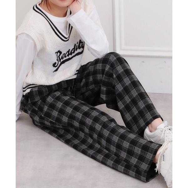 ZOZO問い合わせ番号:100619060ショップ:PINK-latte，ピンク ラテブランド:PINK-latte，ピンクラテ商品名:裏起毛イージーロングパンツカテゴリ:パンツ>その他パンツブランド品番:319-64103-2025...