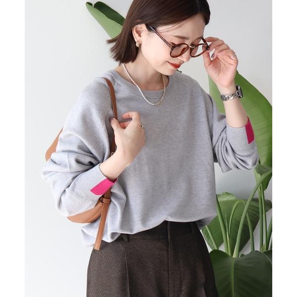 ZOZO問い合わせ番号:100650148ショップ:AMERICAN HOLIC，アメリカンホリックブランド:AMERICAN HOLIC，アメリカンホリック商品名:バイパチラグランニットプルオーバーカテゴリ:トップス>ニット/セータ...