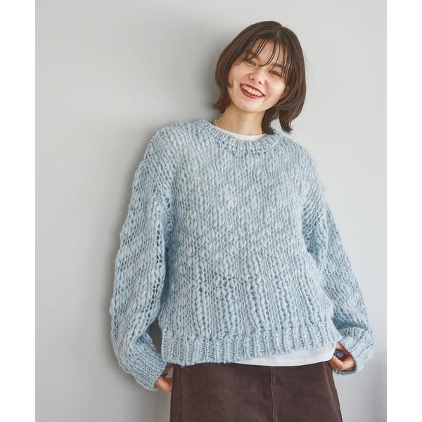 『タイムセール実施中』ZOZO問い合わせ番号:100650619ショップ:niko and...，ニコアンドブランド:niko and...，ニコアンド商品名:ウールMIXチャンキーニットプルオーバーカテゴリ:トップス>ニット/セータ...