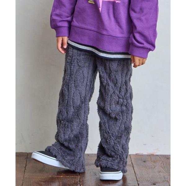 ZOZO問い合わせ番号:100652443ショップ:MARKEY'S，マーキーズブランド:MARKEY'S，マーキーズ商品名:ケーブルボアフレアーパンツカテゴリ:パンツ>その他パンツブランド品番:0040152008素材:[本体:ポリ...