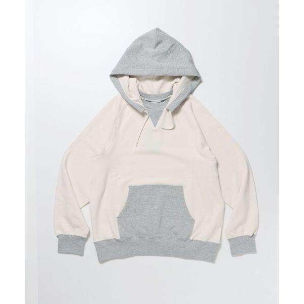 パーカー 「BEN DAVIS（ベンデイビス）」70’S FIT AFTER HOODIE / ビッグシルエット プルオーバー フーディ 裏毛 ワッフル 短丈 メンズ レディース