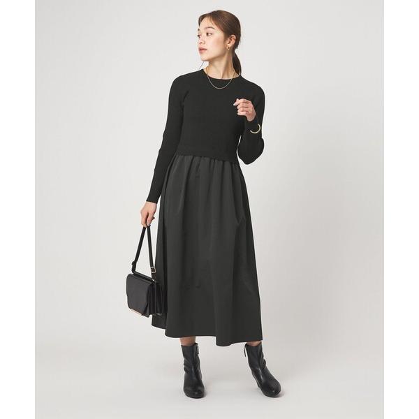 ZOZO問い合わせ番号:100684298ショップ:green label relaxing，グリーンレーベル リラクシングブランド:green label relaxing，グリーンレーベルリラクシング商品名:タフタ ドッキング ワンピー...