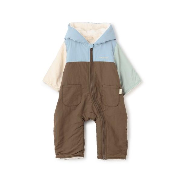 『セール実施中』※このアイテムは返品・交換対象外商品です。ZOZO問い合わせ番号:100684802ショップ:petit main，プティマインブランド:petit main，プティマイン商品名:配色切替ジャンプスーツカテゴリ:ママ＆ベビー...