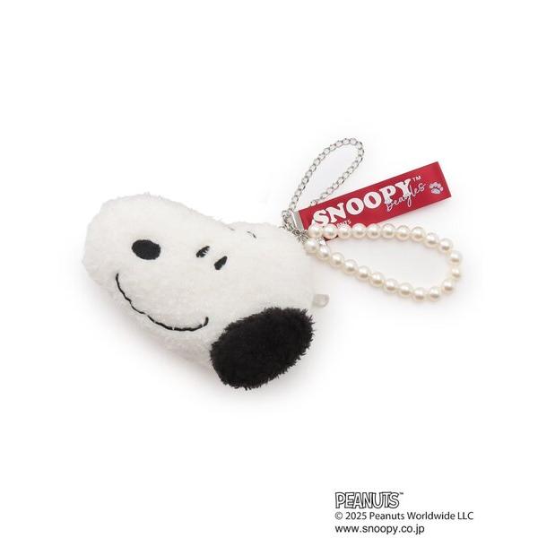 「PEANUTS」スヌーピーフェイスポーチ