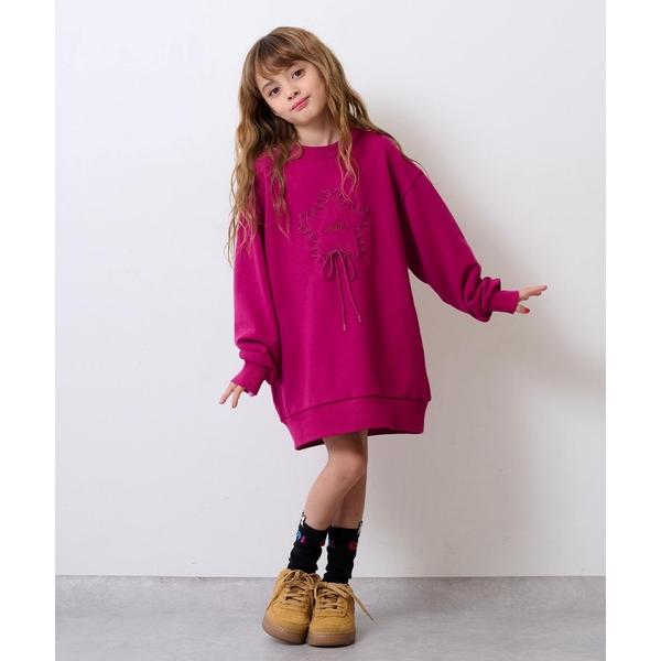 『セール実施中』ZOZO問い合わせ番号:100684851ショップ:X-girl Stages，エックスガール ステージスブランド:X-girl Stages，エックスガールステージス商品名:スターレースアップスウェットワンピースカテゴリ:...