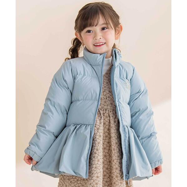 『タイムセール実施中』ZOZO問い合わせ番号:100684997ショップ:BEBE ONLINE STORE，ベベ オンラインストアブランド:Noeil aime BeBe，ノイユエイムベベ商品名:ペプラム付きタフタダウンコートカテゴリ:ジ...