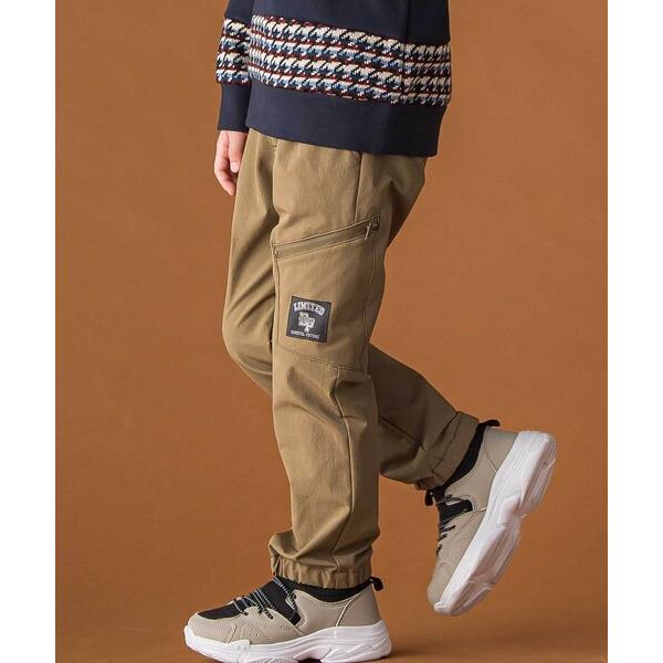 『セール実施中』ZOZO問い合わせ番号:100685067ショップ:BEBE ONLINE STORE，ベベ オンラインストアブランド:BeBe Petits Pois Vert，ベベプチポワヴェール商品名:【店舗限定】NPUジョガーパンツ...