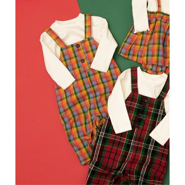 ※このアイテムは返品・交換対象外商品です。ZOZO問い合わせ番号:100685106ショップ:F.O.Online Store，エフオーオンラインストアブランド:BREEZE，ブリーズ商品名:【リンク】2Pセット チェックベビーサロペカテゴ...