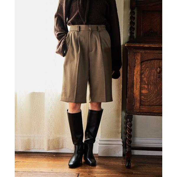 パンツ タックバミューダハーフパンツ 625328 レディース