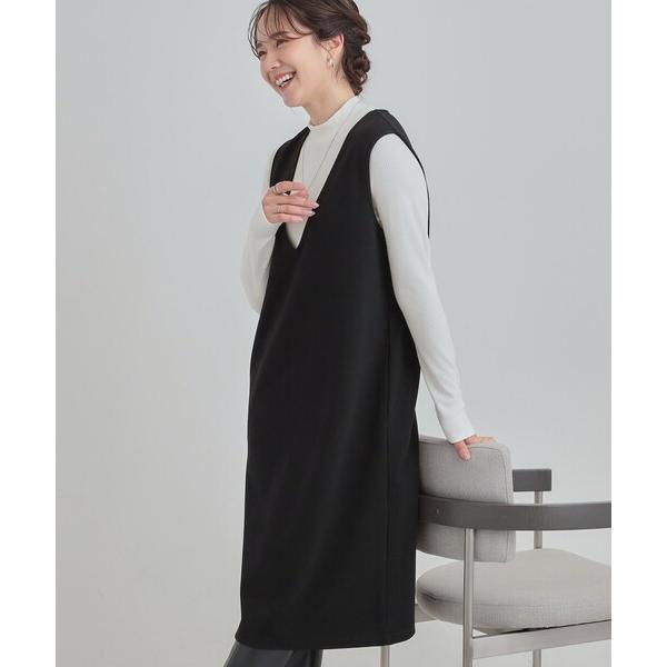 『タイムセール実施中』ZOZO問い合わせ番号:100685987ショップ:SHOO・LA・RUE，シューラルーブランド:SHOO・LA・RUE，シューラルー商品名:【2点セット/洗える/S-LL】時短でコーデ決まる ジャンドレ＆リブインナー...