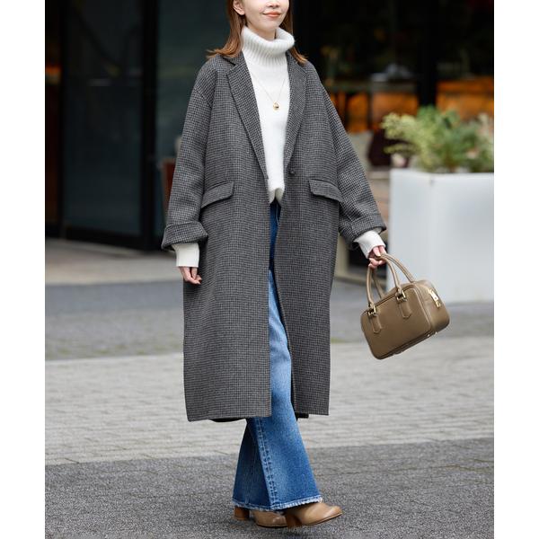 ZOZO問い合わせ番号:100688982ショップ:IENA，イエナブランド:SLOBE IENA，スローブイエナ商品名:《追加2》souple woolダブルフェイスチェスターコートカテゴリ:ジャケット/アウター>チェスターコートブ...