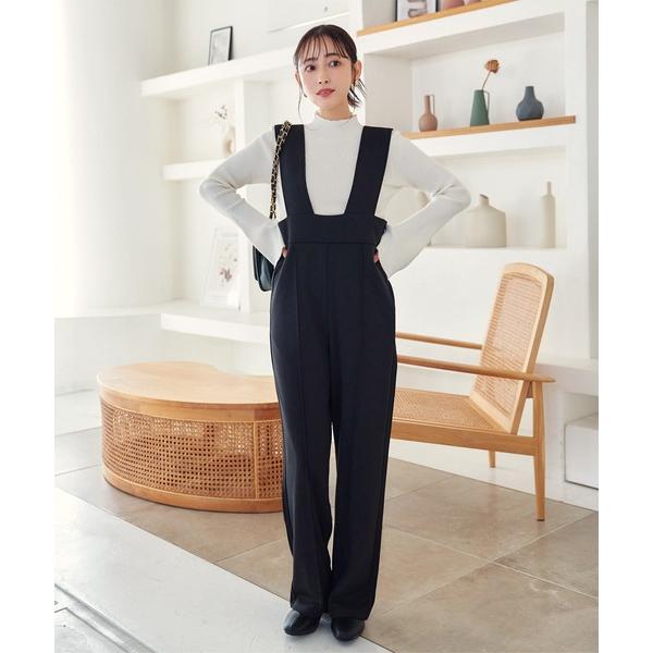 『セール実施中』参考価格：4，489円発売時期：2023年06月コンディション：C（やや使用感あり）使用感があり、やや気になる傷や汚れがあるアイテムすそ周り・後身頃：毛玉参考商品名：[ 低身長向けサイズ ] ワイドショルダーハイウエストサロ...