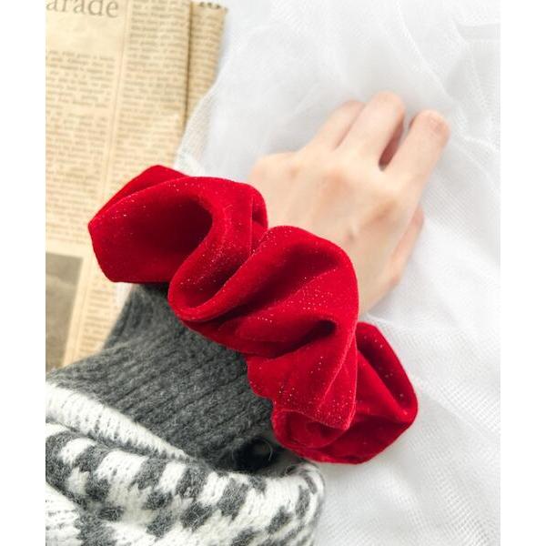 ZOZO問い合わせ番号:100719543ショップ:WEGO，ウィゴーブランド:WEGO，ウィゴー商品名:WEGO/ベロアラメシュシュカテゴリ:ヘアアクセサリー>シュシュブランド品番:WE25AW11-SG0030素材:ポリエステル原...