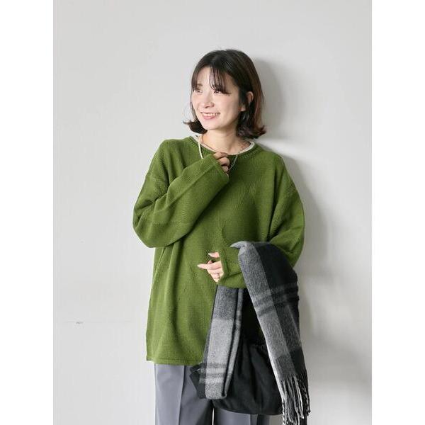 『タイムセール実施中』ZOZO問い合わせ番号:100720165ショップ:Samansa Mos2，サマンサ モスモスブランド:Samansa Mos2 blue，サマンサモスモスブルー商品名:◎スクエア編みニットカテゴリ:トップス>...