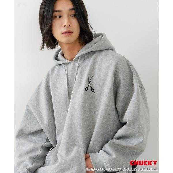 パーカー 裏起毛 「CHUCKY/チャッキー」オリジナルデザイン 裏起毛パーカー フーディー CHUCKY チャッキー ティファニー メンズ レディース