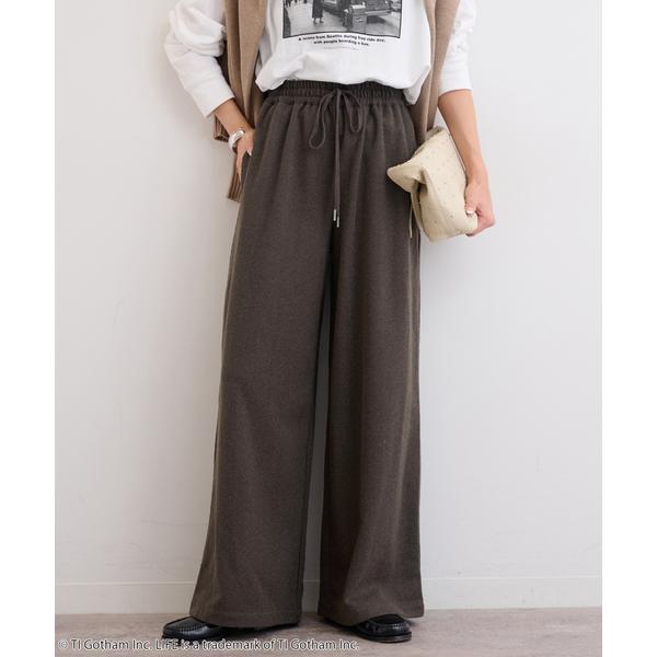 ZOZO問い合わせ番号:100721050ショップ:JOURNAL STANDARD，ジャーナルスタンダードブランド:JOURNAL STANDARD relume，ジャーナルスタンダード　レリューム商品名:《追加》圧縮起毛イージーパンツカ...