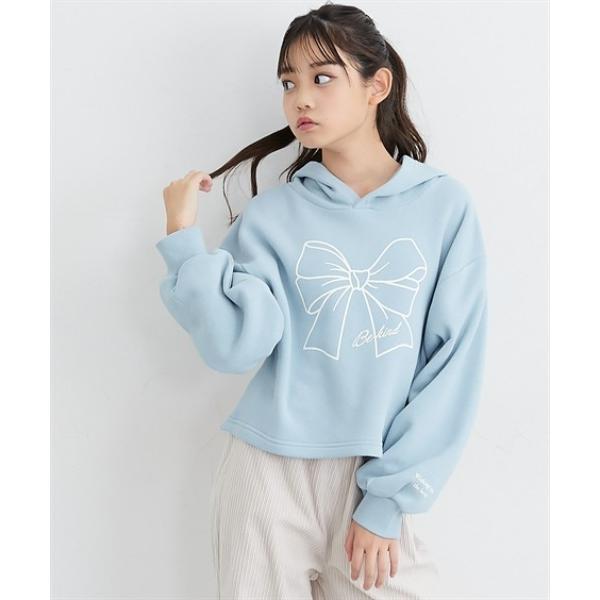 ZOZO問い合わせ番号:100723247ショップ:nissen，ニッセンブランド:QUNTSTYLE，キュントスタイル商品名:裏起毛　プリントクロップド丈プルパーカーカテゴリ:トップス>パーカーブランド品番:CMF0125E0003...