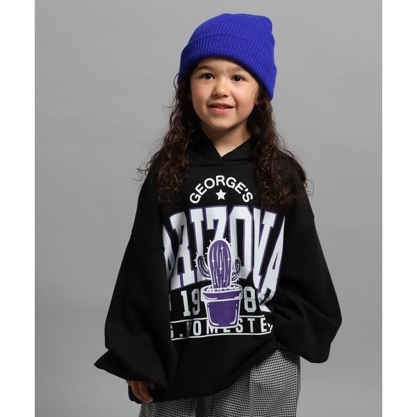 『タイムセール実施中』ZOZO問い合わせ番号:100723669ショップ:GEORGE'S，ジョージズブランド:GEORGE'S，ジョージズ商品名:【KIDS】サボテンプリントパーカーカテゴリ:トップス>パーカーブランド品番:6225...