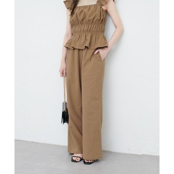 『タイムセール実施中』参考価格：8，800円発売時期：2025年06月コンディション：B（目立つ使用感なし）使用感が少ない、または気にならないアイテム前身頃：汚れ参考商品名：【WEB限定】シャーリングキャミパンツセット参考品番：035102...