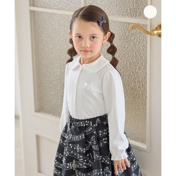 ZOZO問い合わせ番号:100755348ショップ:ANY，エニィブランド:ANY，エニィ商品名:丸襟 カットソーブラウスカテゴリ:トップス>シャツ/ブラウスブランド品番:KKFKLS0094素材:ホワイト：[本体]綿:100%[レー...