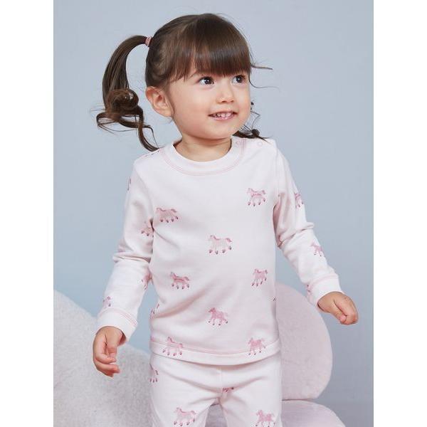 ※このアイテムは返品・交換対象外商品です。ZOZO問い合わせ番号:100755726ショップ:gelato pique，ジェラート　ピケブランド:gelato pique，ジェラートピケ商品名:【BABY】ポニー柄プルオーバーカテゴリ:ママ...