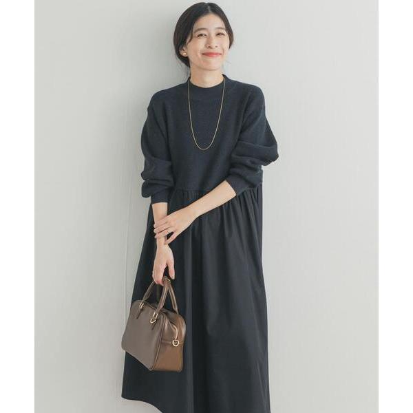 ZOZO問い合わせ番号:100786012ショップ:URBAN RESEARCH DOORS，アーバン リサーチ ドアーズブランド:URBAN RESEARCH DOORS，アーバンリサーチドアーズ商品名:ニットドッキングワンピースカテゴリ...